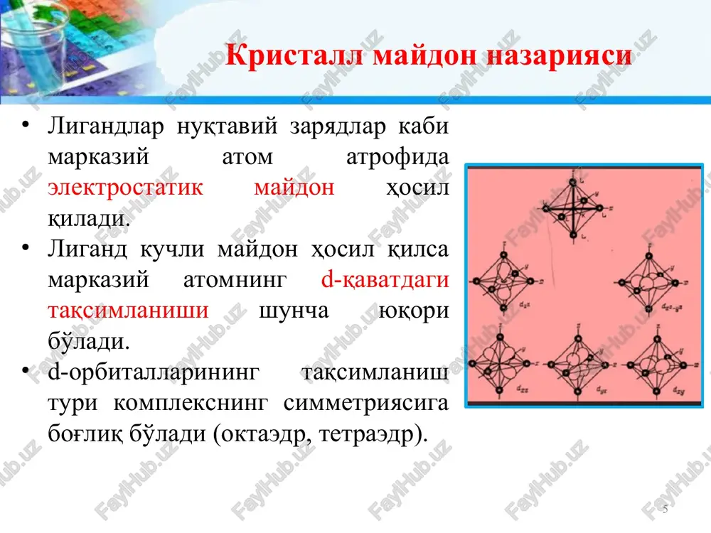 kristall maydon nazariyasi - 5-sahifa